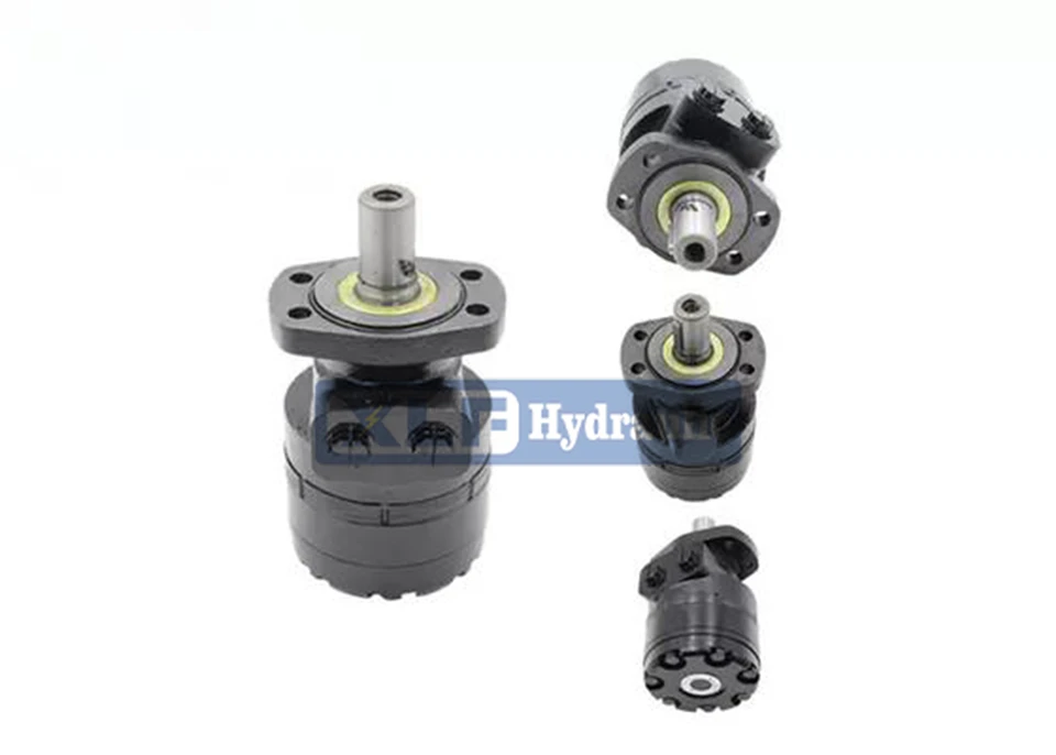 Hydraulický motor vytriasača kombajnu, 4-skrutková príruba, hriadeľ s kľúčom 31,75 mm