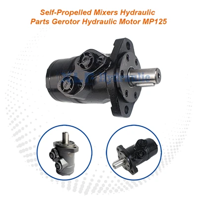 Hydraulický motor MP125 Gerotor - Nízkorýchlostný vysoký krútiaci moment pre samohybné miešadlá-|CE